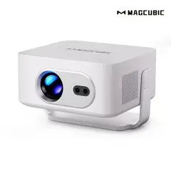 MAGCUBIC - Proyector Portátil HY300 Max con 400 ANSI lumenes Android 14 Full HD y Enfoque Automático
