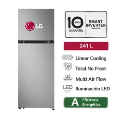 LG - Refrigeradora LG Top Freezer 241L VT24BPY  No Frost