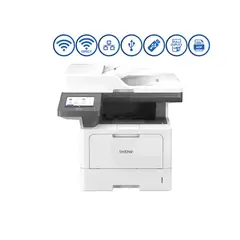 Brother - Impresora Multifuncional láser monocromático empresarial MFC-L5915DW