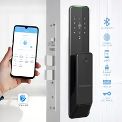 STRONGHOLD - Cerradura digital ultra delgada SLIM + Asesoría de Instalación