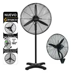 Imaco - Ventilador Industrial IMACO 30" 2 en 1 (Pedestal y Pared) - 240W - FS30240