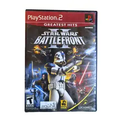 PLAYSTATION - Star Wars Battlefront 2 PS2 con manual - Open box