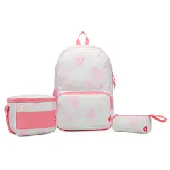 PORTA - TRIPACK PORTA MARACAY MERMAID 3 PIEZAS MOCHILA LONCHERA CARTUCHERA
