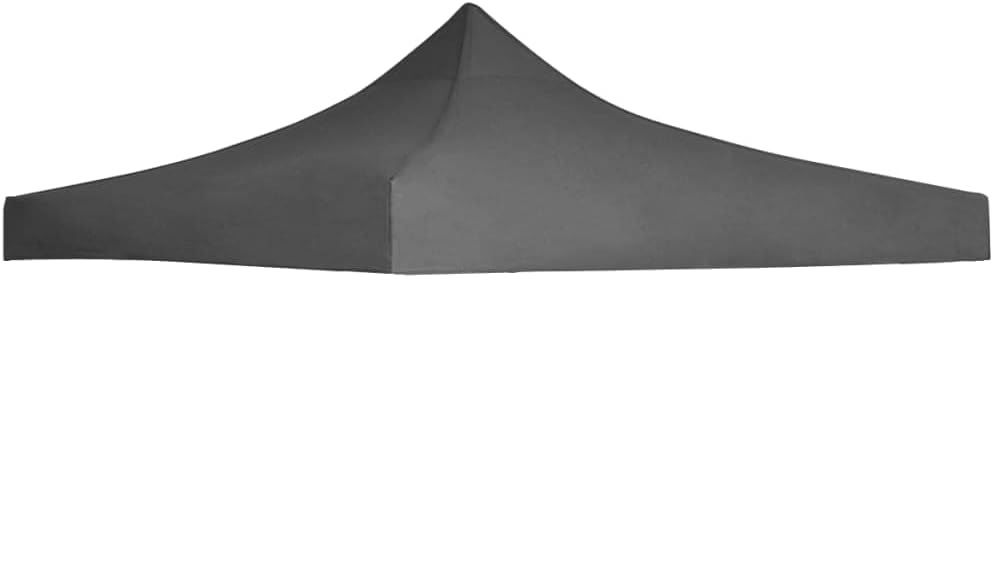 Carpa Lona Repuesto De Toldo 290cmx290cm Engomada Impermeable 600dPreto