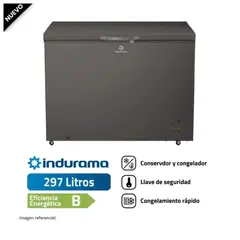 INDURAMA - Congeladora Indurama CI-320DG 297L DeFrost Croma