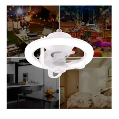 OEM - FOCO VENTILADOR LED RGB 360º CON HUMIFICADOR CONTROL