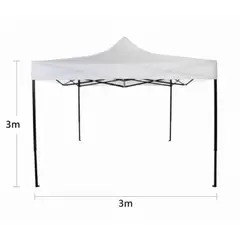 GENERICO - Toldo Plegable Carpa Armable Protector Sombrilla 3x3