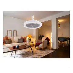 OEM - FOCO VENTILADOR LED GITATORIO REGULABLE 50W FRAGANCIA