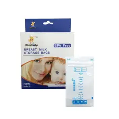 GENERICO - Bolsa Recolectora de Leche Materna 30 Und. 250 Ml