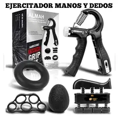 OEM - Ejercitador de Manos y Dedos - Kit de 5 Hand Grips
