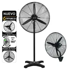 Imaco - Ventilador Industrial Imaco de Pared y Piso 30″ 240 Watts FS30240