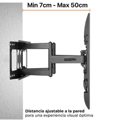 GENERICO - RACK TV CURVO O PLANO PANTOGRAFO 32 A 100" /PREMIUM