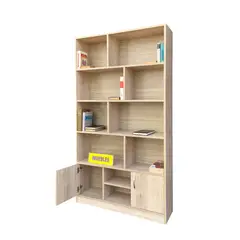 TEMEL - Estante De Melamina de 1 Metro color Damasco