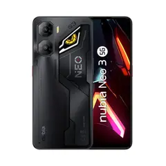 ZTE - NUBIA NEO 3 5G FREE FIRE 256GB 8+12RAM NEGRO REGISTRADO