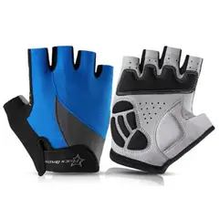 ROCKBROS - Guante Mitón Azul S030 Talla M Ciclismo Deportivo