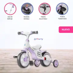 GENERICO - Bicicleta para niños «CYCLO GUÍA» PURPLE