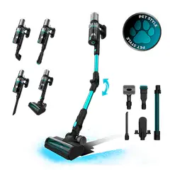 CECOTEC - Aspirador Escoba Sin Cables Conga Rockstar 2500 Thunder Pet Flex