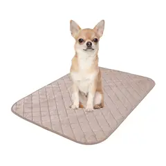 GENERICO - Pañal Piso Reusable Bambú DOGLEMI Beige Talla S 60 x 45cm