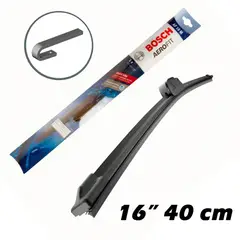 BOSCH - Limpiaparabrisas 16 400mm Aerofit Curvo Aerodinámico de Grafito