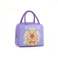 GENERICO - Lonchera termica portátil bolso de almuerzo estampado