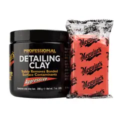 MEGUIARS - Meguiars Barra Plastilina Arcilla de Descontaminado - C2100 ClayBar Profesional Grado Alto