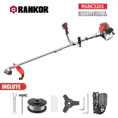 RANKOR - Podadora – Desbrozadora a Gasolina 52 cc / RGBC5201