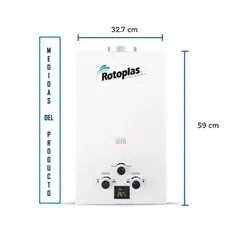 ROTOPLAS - Terma a Gas Flaming 10 Lt  Rotoplas - 310857