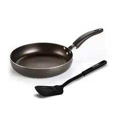 RECORD - Sarten Estrella 22cm Antiadh Gris con Espatula