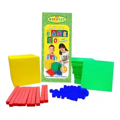 GENERICO - Multibase Base Diez 121 Piezas Juego Didáctico Matemático