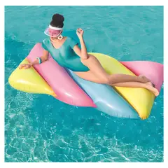 Bestway - Flotador Modelo Paleta de Helado Multicolor 1 85m x 89cm Verano