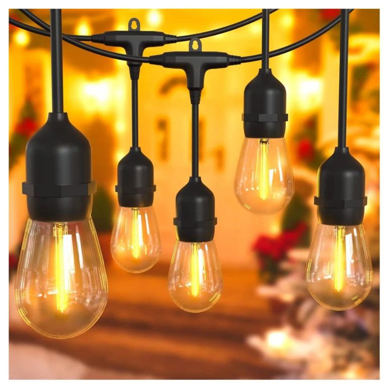 LUCES GUIRNALDAS DE 10MTRS CON 20 FOCOS CON ENCHUFE PARA EXTERIORES BALCON TERRAZAS JARDIN FIESTA
