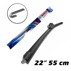 BOSCH - Limpiaparabrisas 22 550mm Aerofit Curvo Aerodinámico de Grafito