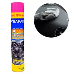 SAFARI - Silicona para Cueros y Tableros Knauf x 750ml Aroma Chicle Extra Brillo