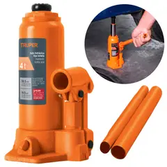TRUPER - Gata Hidráulica Tipo Botella de 4Ton