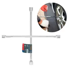 TRUPER - Llave de Rueda Numero 18 Acero Forjado al Medio Carbono