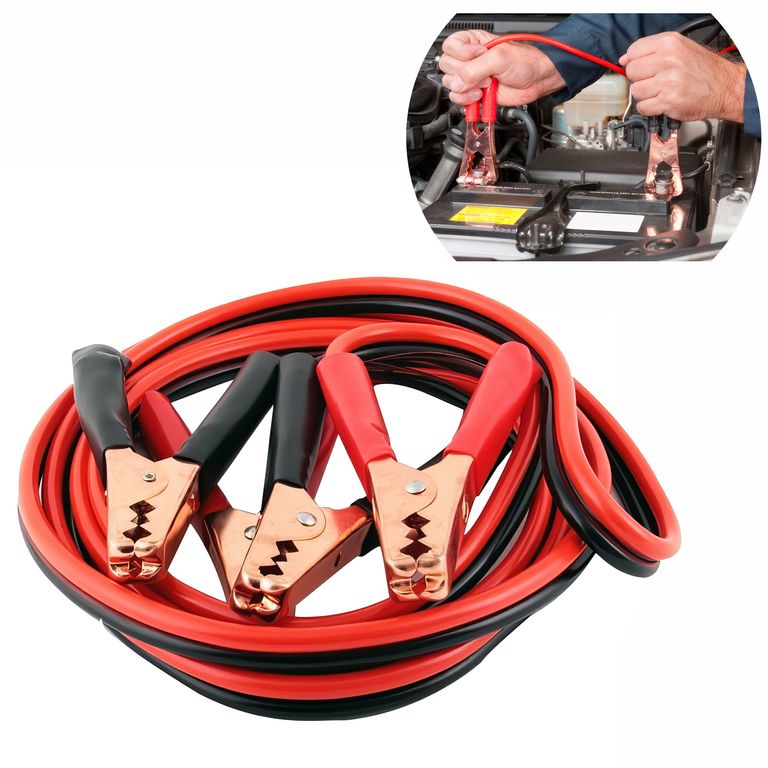 Cable de Batería 800AMP 2M+50cm Calibre 1-0 AWG Pasar Corriente