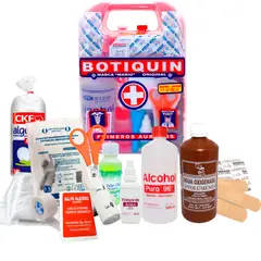 GENERICO - Botiquín de Emergencia Tipo Lonchera Grande Primeros Auxilios