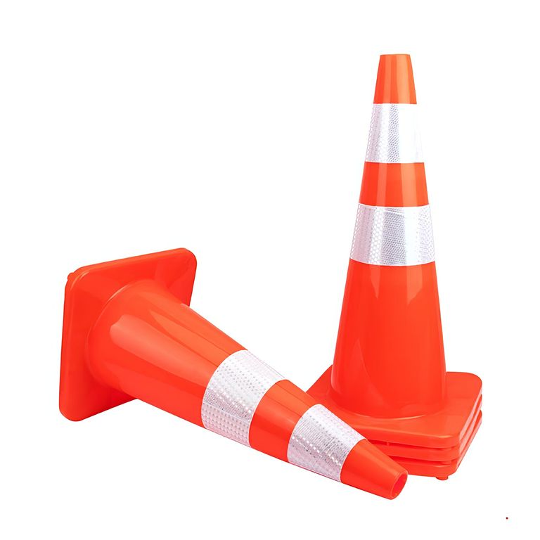 Cono de Seguridad PVC Reflectivo 70cm