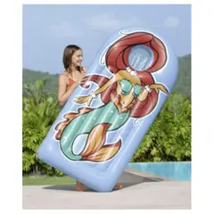 BESTWAY - Flotador para Piscina Modelo Face Flip 182 x 89 cm Verano