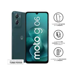 MOTOROLA - Celular Moto G06 4gb Ram  + 128gb Azul