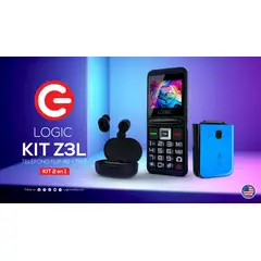 LOGIC - LOGIC Z3L KIT DUAL SIM - AZUL