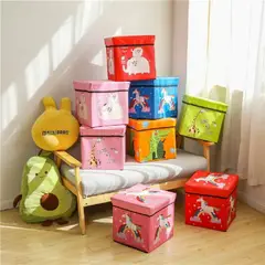 GENERICO - Puff Niños Organizador De juguetes