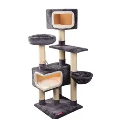 DISCOVERY PETS - GIMNASIO / ARBOL PARA GATOS MULTINIVEL -  ATLANTIC CAT TREE