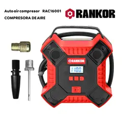 RANKOR - Compresor de aire para auto 12V