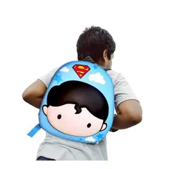 ROMAX - Mochila Infantil Tipo Superhéroe con Relieve 3D