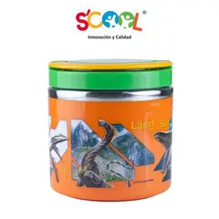SCOOL - TAPER TERMICO DE COMIDA  600ml scool - DINOSAURIOS