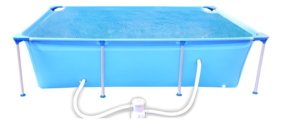 Piscina Con Filtro 2612l 66x179x258 Cm Celeste
