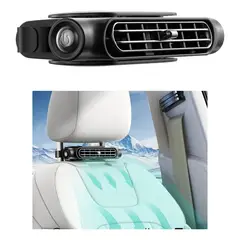 GENERICO - Ventilador De Cuello Usb 3 Velocidades Para Asiento De Auto