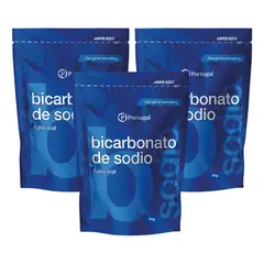 PORTUGAL - PACK 3 BICARBONATO DE SODIO EN POLVO 50G PORTUGAL