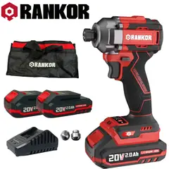 RANKOR - Atornillador de Impacto 20V Inalámbrico Brushless RANKOR RLIS20001